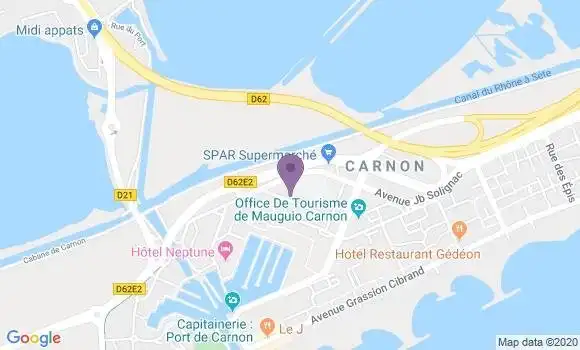 Localisation Caisse d
