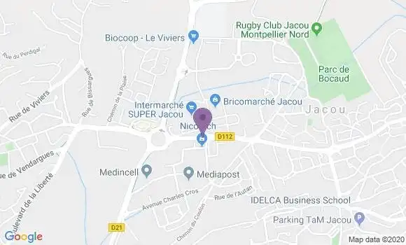 Localisation Caisse d