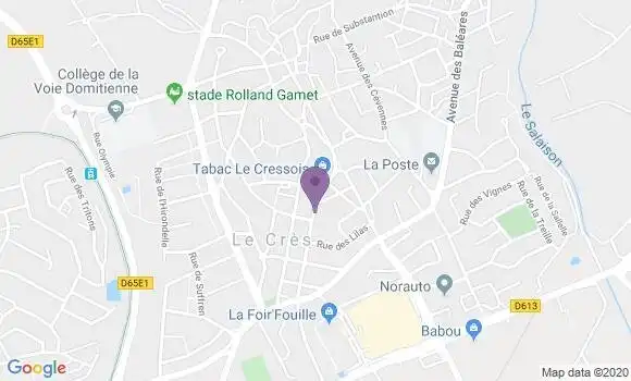 Localisation Caisse d