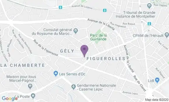 Localisation Caisse d