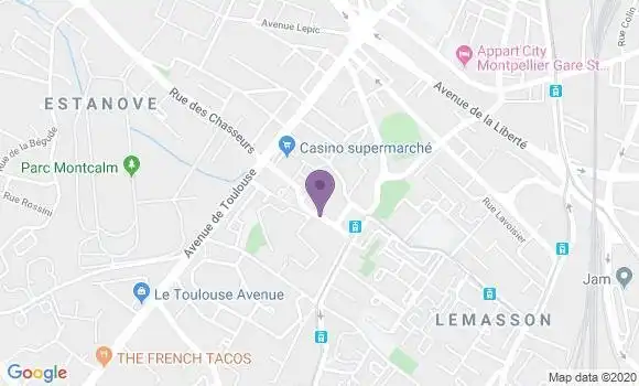 Localisation Caisse d