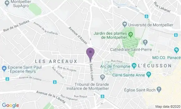 Localisation Caisse d