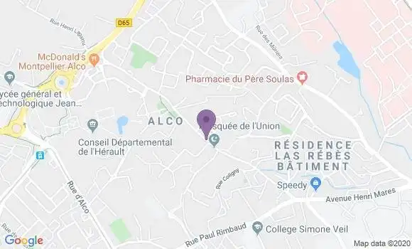 Localisation Caisse d