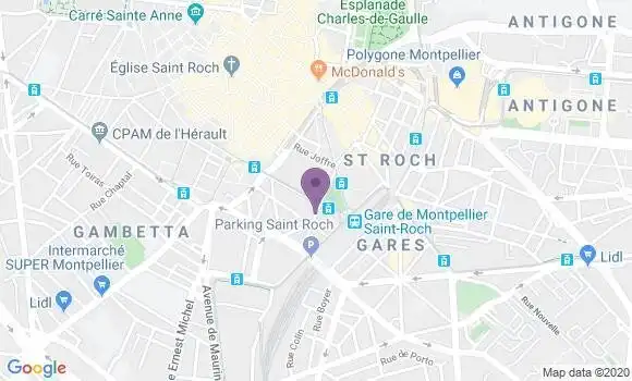 Localisation Caisse d