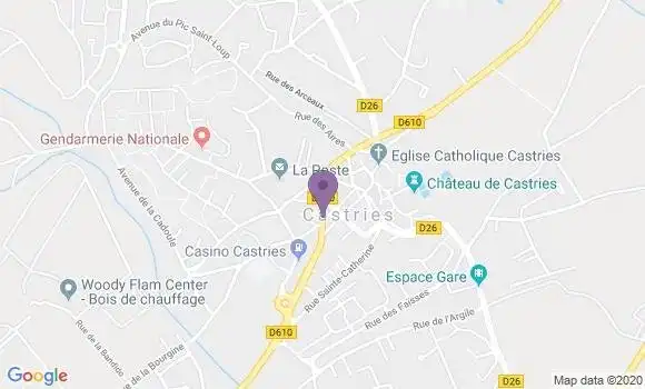 Localisation Caisse d