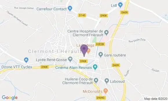 Localisation Caisse d
