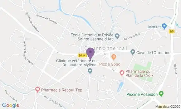 Localisation Caisse d