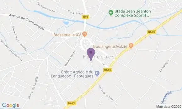 Localisation Caisse d