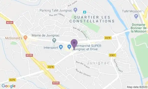 Localisation Caisse d