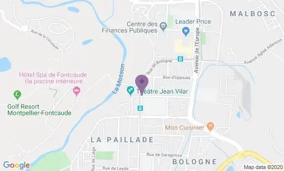Localisation Caisse d