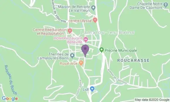 Localisation Caisse d