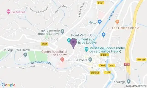 Localisation Caisse d