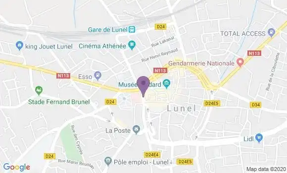 Localisation Caisse d