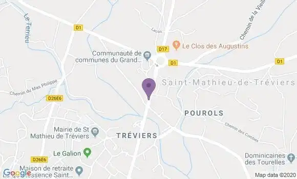 Localisation Caisse d