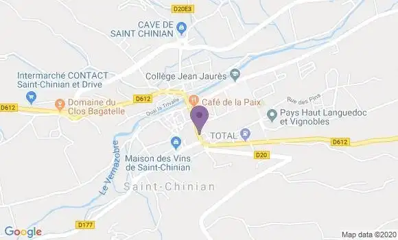 Localisation Caisse d