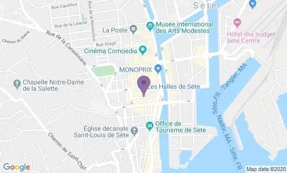 Localisation Caisse d