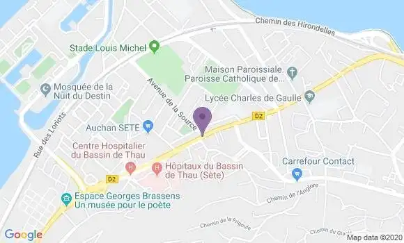 Localisation Caisse d
