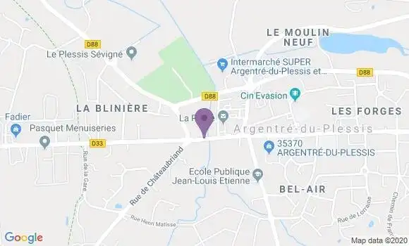 Localisation Caisse d