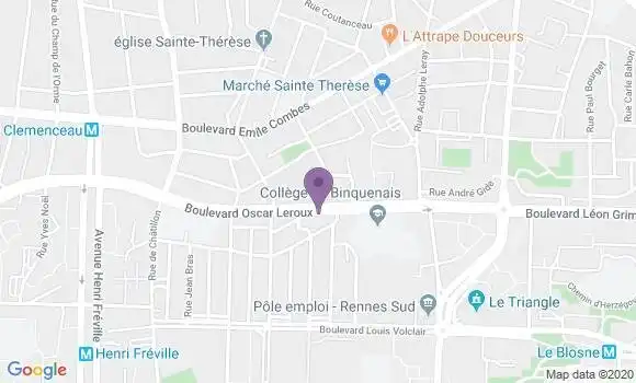 Localisation Caisse d