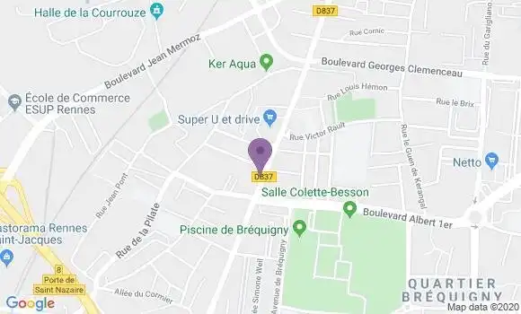 Localisation Caisse d