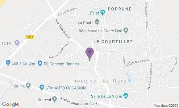 Localisation Caisse d