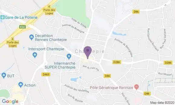 Localisation Caisse d