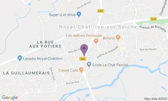 Localisation Caisse d