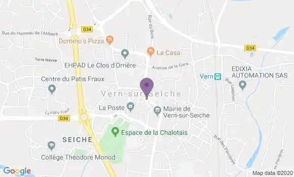 Localisation Caisse d