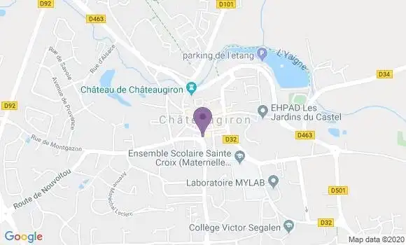Localisation Caisse d