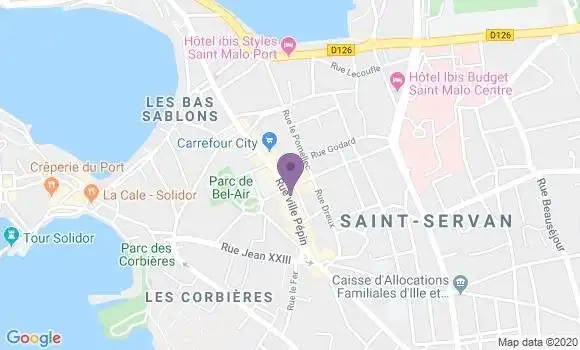 Localisation Caisse d