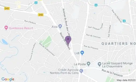 Localisation Caisse d
