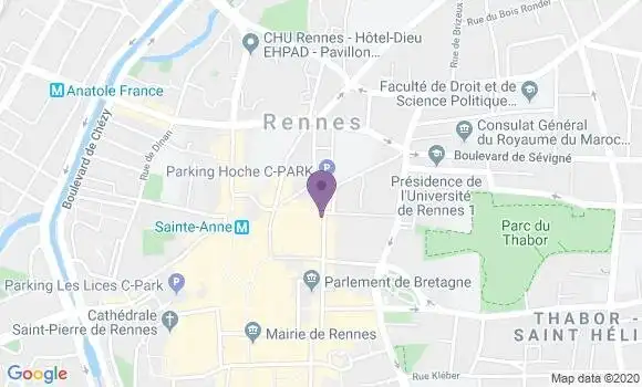 Localisation Caisse d