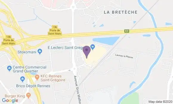 Localisation Caisse d
