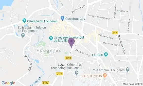 Localisation Caisse d