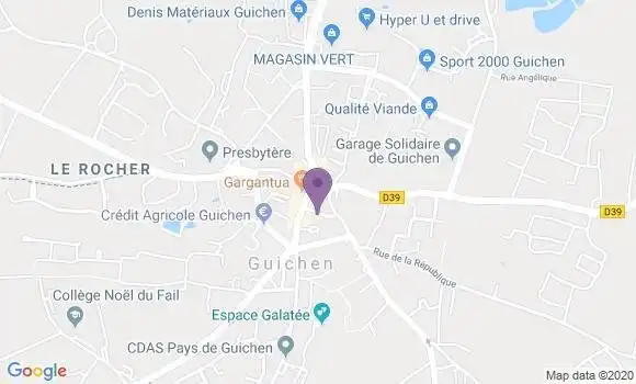 Localisation Caisse d