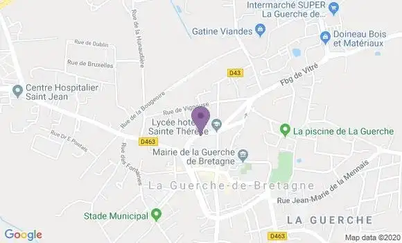 Localisation Caisse d