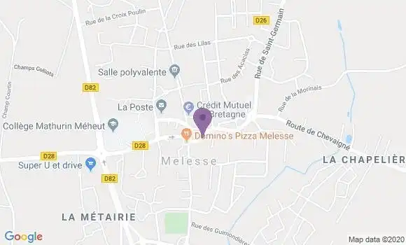 Localisation Caisse d