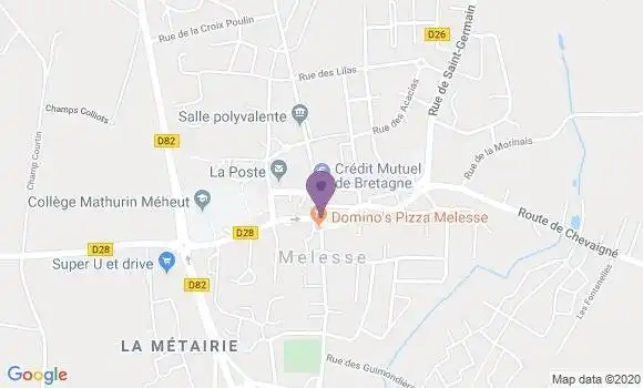 Localisation Caisse d