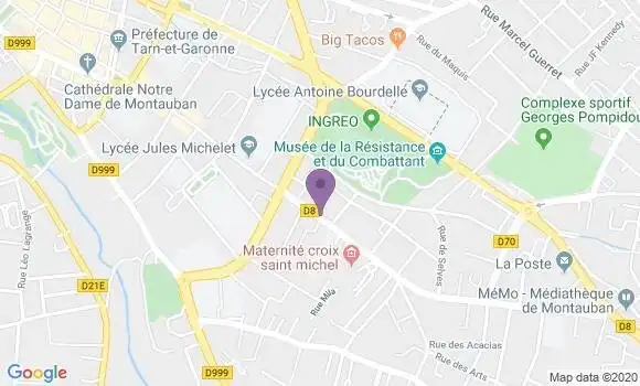 Localisation Caisse d