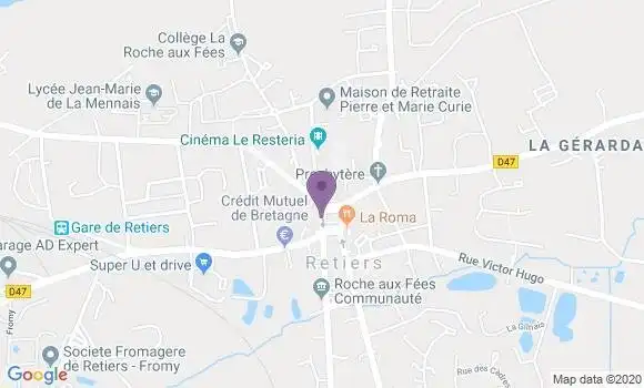 Localisation Caisse d