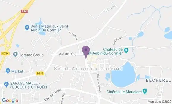 Localisation Caisse d