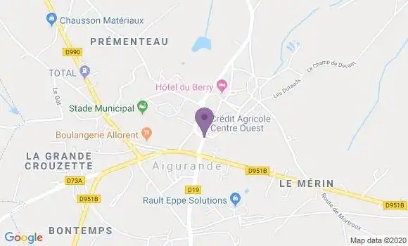 Localisation Caisse d