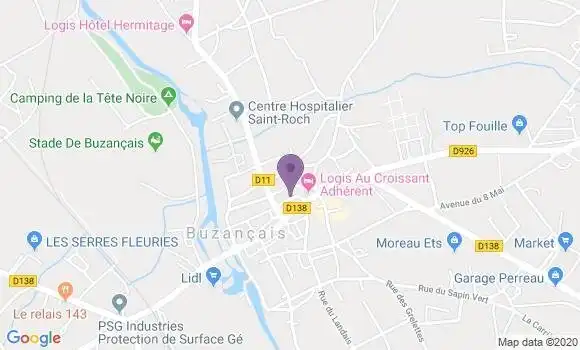 Localisation Caisse d