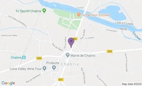 Localisation Caisse d