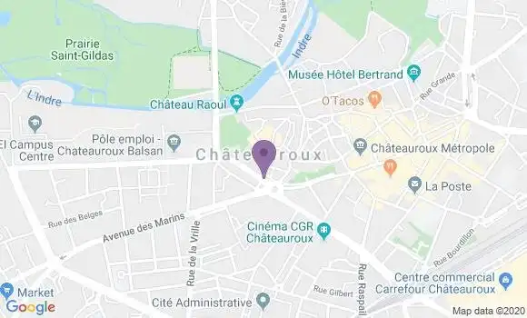 Localisation Caisse d