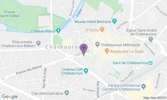 Localisation Caisse d