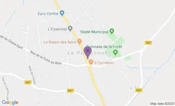 Localisation Caisse d