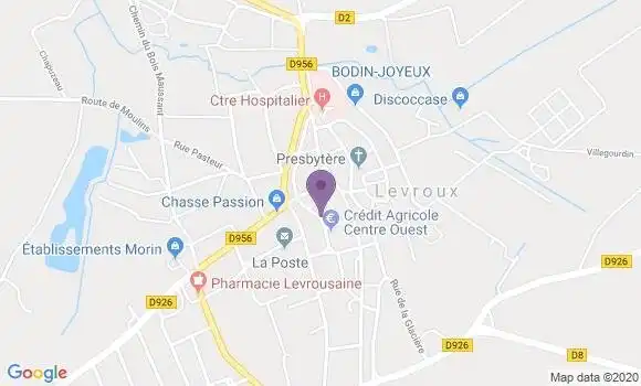 Localisation Caisse d