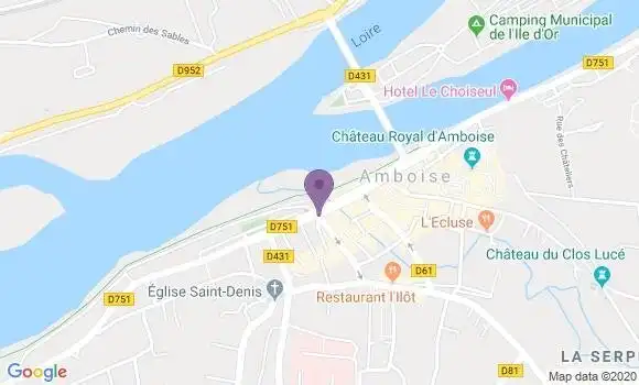 Localisation Caisse d