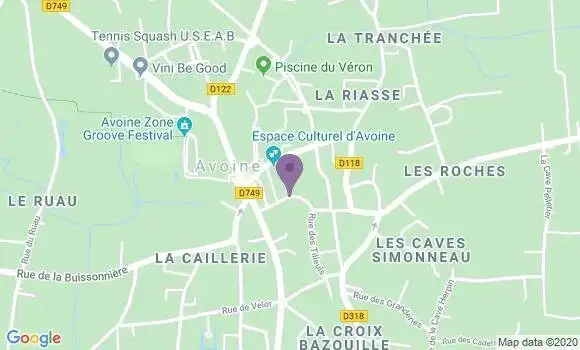 Localisation Caisse d